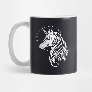 Unicorn Kids Tee Horse Animals Black And White Shirt Unicorn Mug